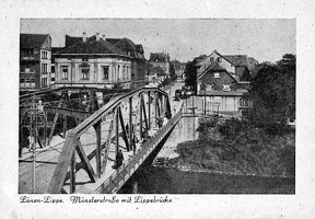 Münsterstraße mit Lippebrücke